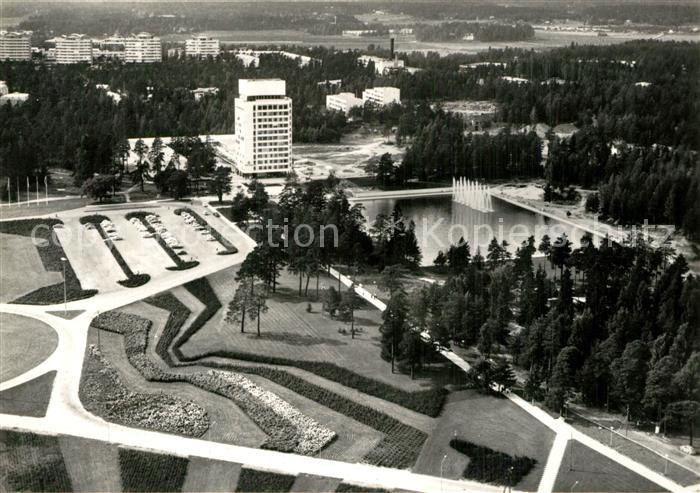 Helsinki Fliegeraufnahme Parkanlage
