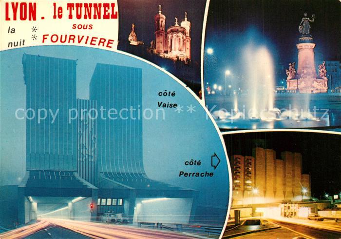 Lyon France Le Tunnel sous Fourviere