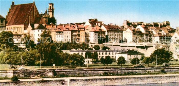 Warszawa Panorama Starego Miasta Altstadt