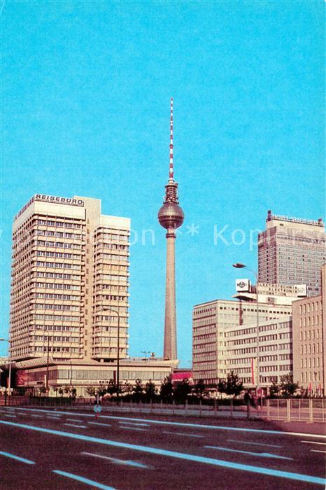 Berlin Fernsehturm Hauptstadt der DDR