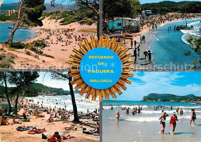 Paguera Mallorca Islas Baleares Kuestenpanorama Strand