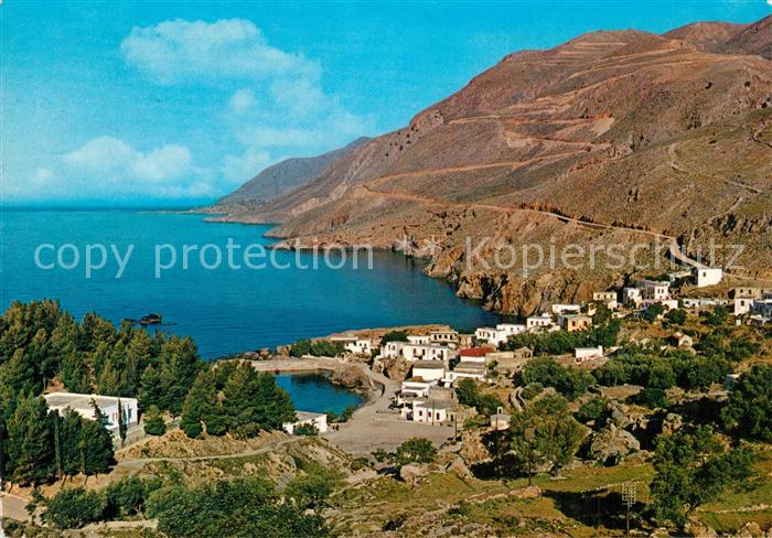 Chora Sfakion Panorama Kueste