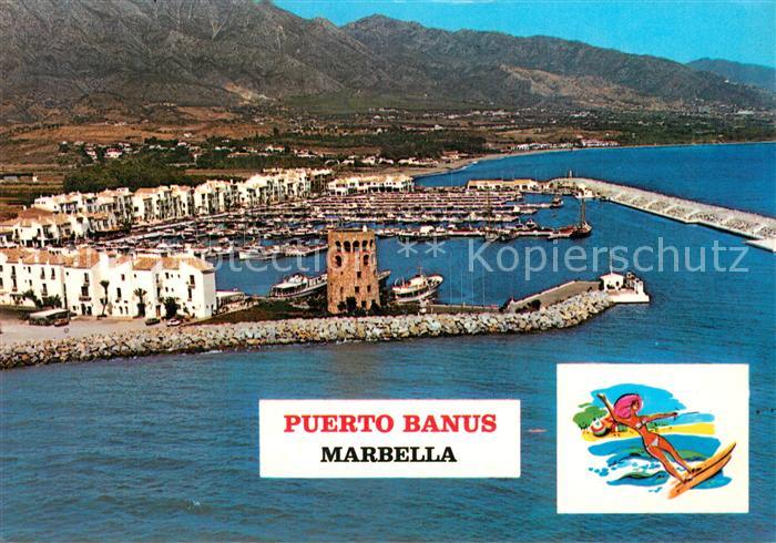 Puerto Banus Hafen Fliegeraufnahme