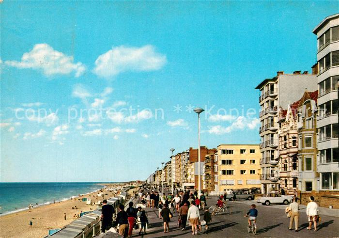 Koksijde Strand en dijk Strand Promenade