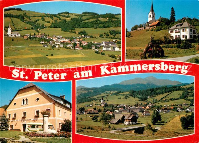 St Peter Kammerberg Panorama Hotel Motiv mit Kirche