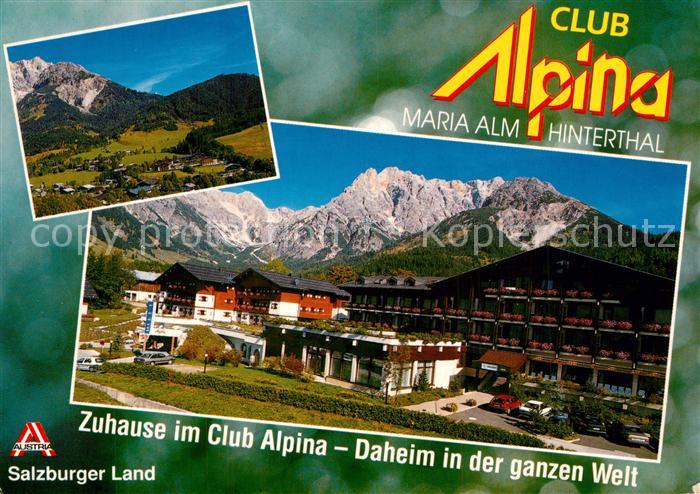 Maria Alm Steinernen Meer Club Alpina Alpenpanorama