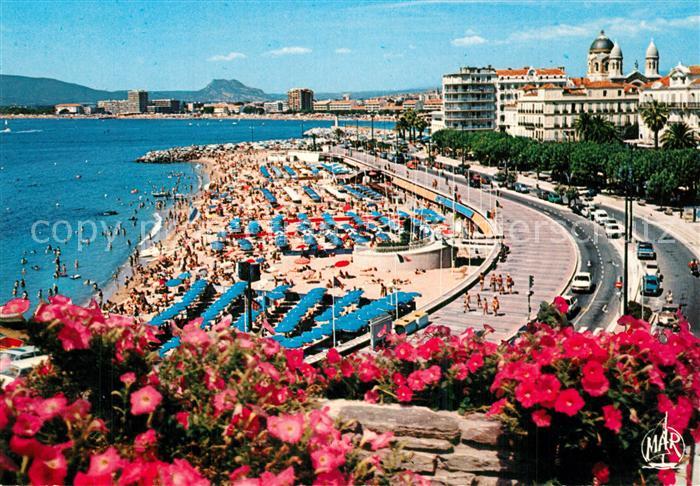 Saint-Raphael Var La plage Côte d Azur