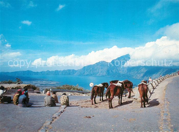 Batur Bali Indonesien Horseback Tour Lake Batur