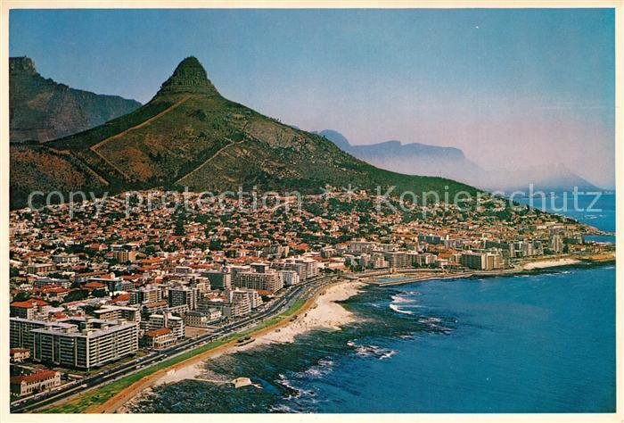 Kapstadt Sea Point Cape Town with Lions Head in