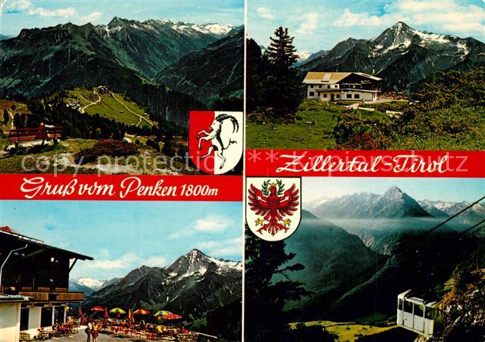 Mayrhofen Zillertal Penkenbahn Berggasthof Gschoesswand Brandbergkolm Zillergrun