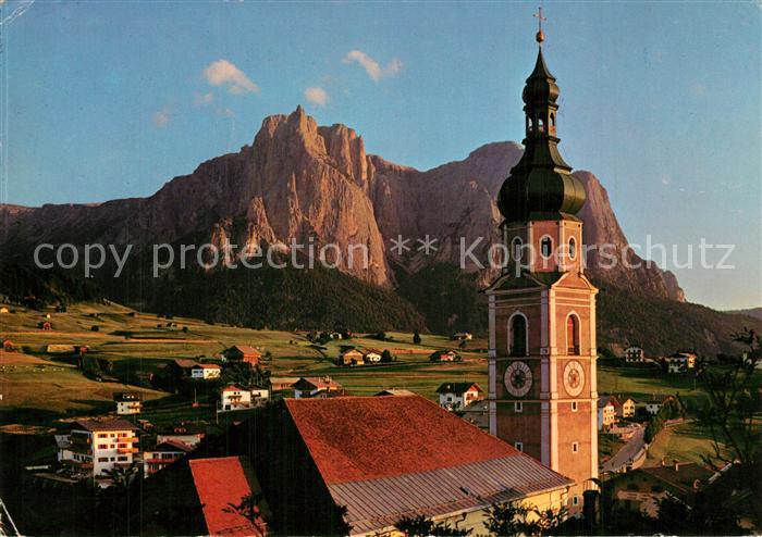 Castelrotto Kastelruth verso lo Sciliar Dolomiti Schlern Dolomiten