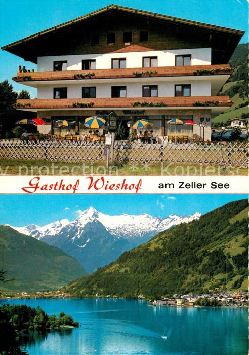 Zell See Gasthof Wieshof Panorama Zeller See Kitzsteinhorn Hohe Tauern