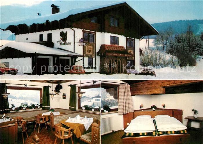 Goldegg Gasthof Pension Kreuzer Fremdenzimmer Winterlandschaft