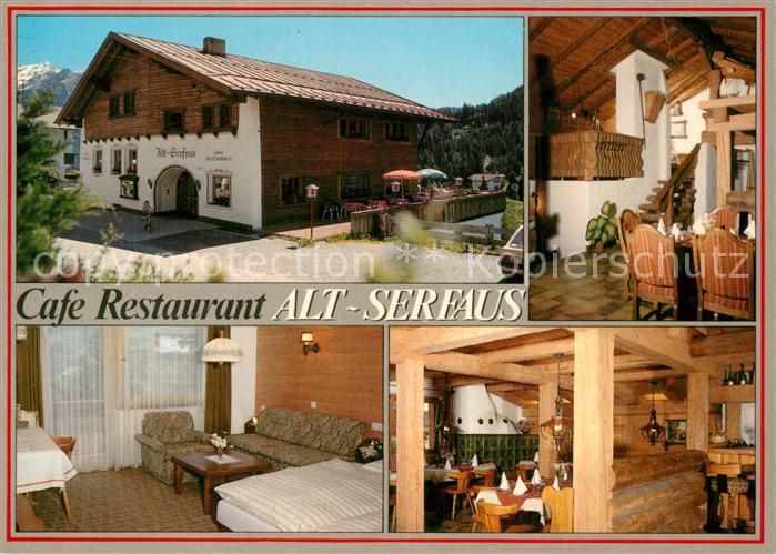 Serfaus Tirol Cafe Restaurant Ferienwohnungen