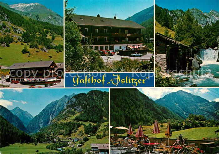 Hinterbichl Praegraten Gasthof Pension Islitzer Landschaftspanorama Alpen Wasser