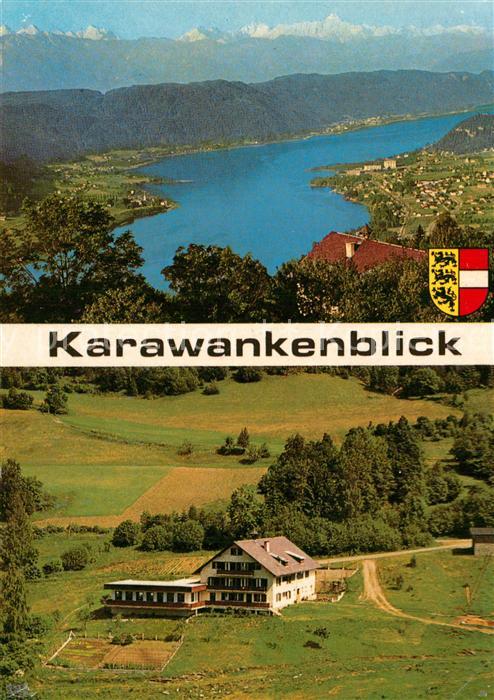 Steindorf Ossiacher See Panorama Karawankenblick Gasthof Pension Weissmann