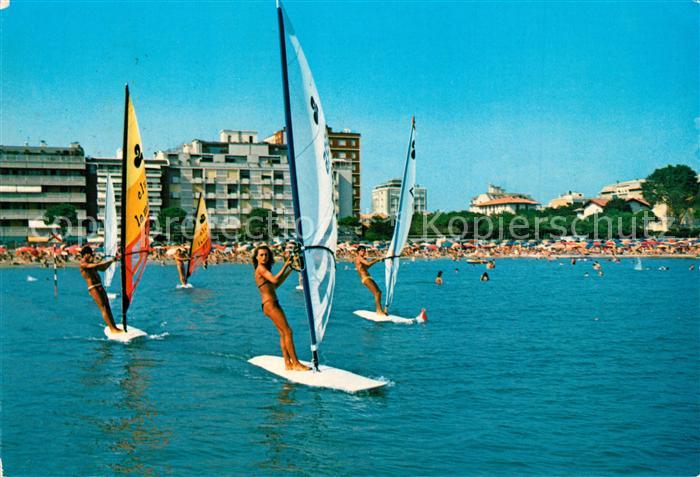 Grado Gorizia Spiaggia Strand Hotels Windsurfen