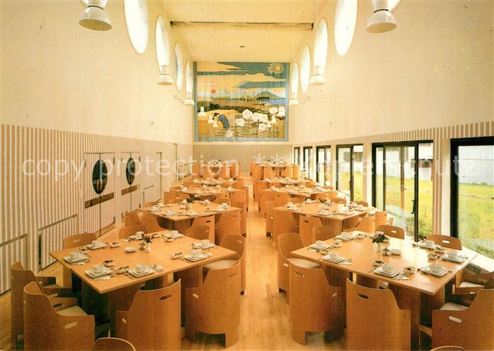 Aigen Salzburg Bildungshaus Speisesaal Tapisserie