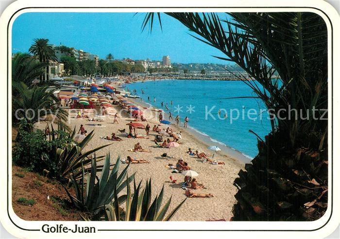 Golfe-Juan Vallauris 06 Alpes-Maritimes Ambiance estivale sur la plage