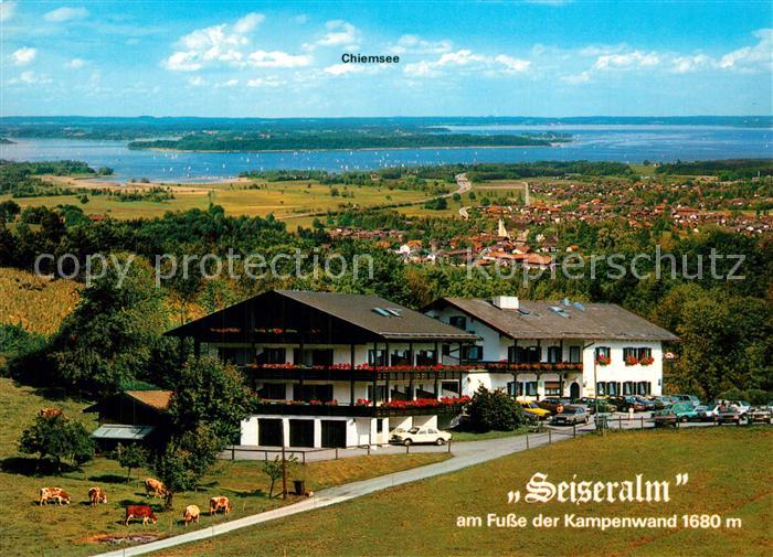 Seiseralm Chiemgau Berggasthof Seiseralm mit Chiemsee