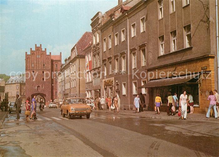 Olsztyn Allenstein Ulica Staromiejska