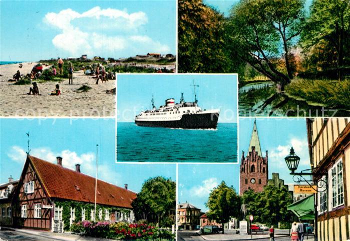 Grenaa Strand Ozeandampfer Kirche Gemeindehaus