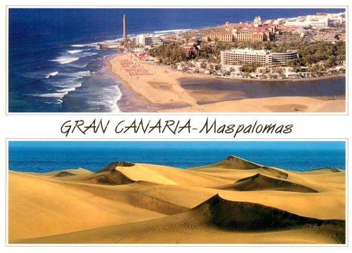 Maspalomas Fliegeraufnahme Duenen