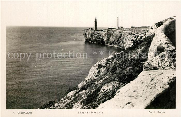 Gibraltar Leuchtturm Kueste
