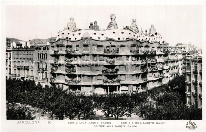Barcelona Cataluna Edifici Mila Gaudi
