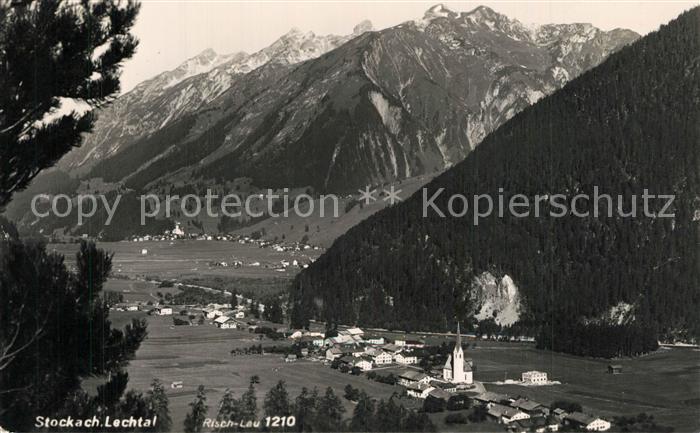 Stockach Tirol Panorama Lechtal