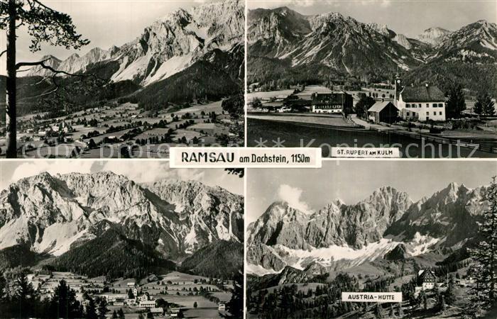 Ramsau Dachstein Steiermark Sankt Rupert am Kulm Austria Huette Panorama