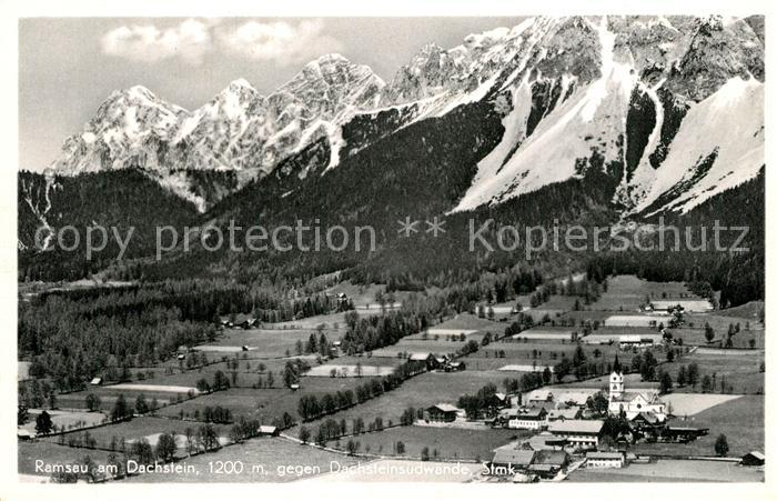 Ramsau Dachstein Steiermark Panorama Dachsteinsuedwaende
