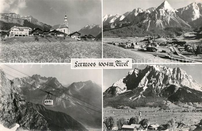Lermoos Tirol Panorama Sesselbahn Kirche