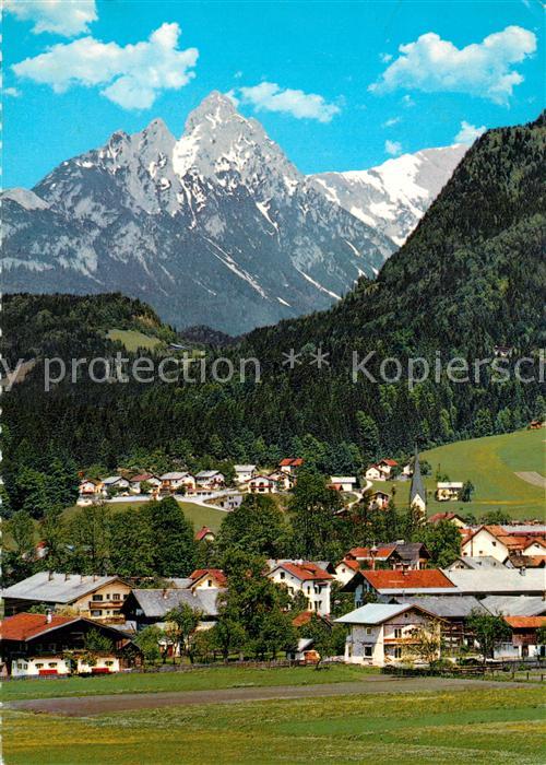 Bad Haering Tirol Panorama Wilder Kaiser