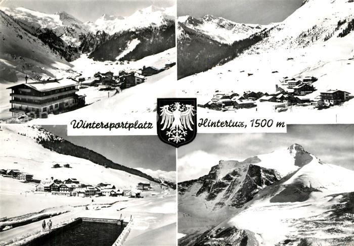 Hintertux Zillertal Winterlandschaft