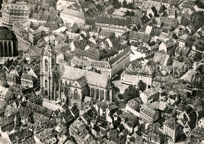 Colmar Haut Rhin Elsass Fliegeraufnahme