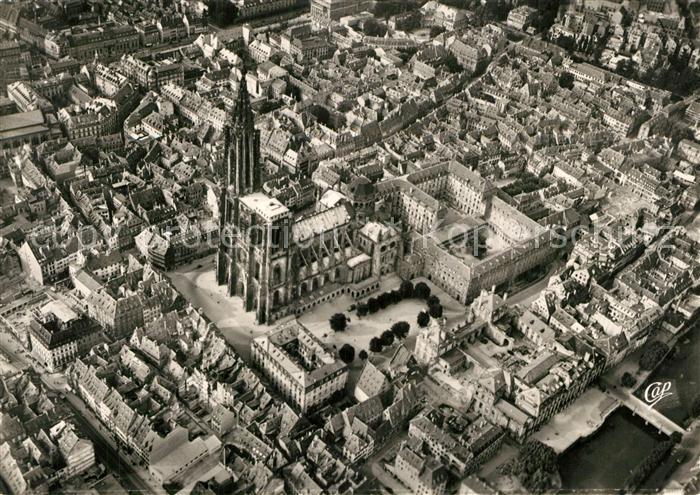 Strasbourg Alsace Fliegeraufnahme