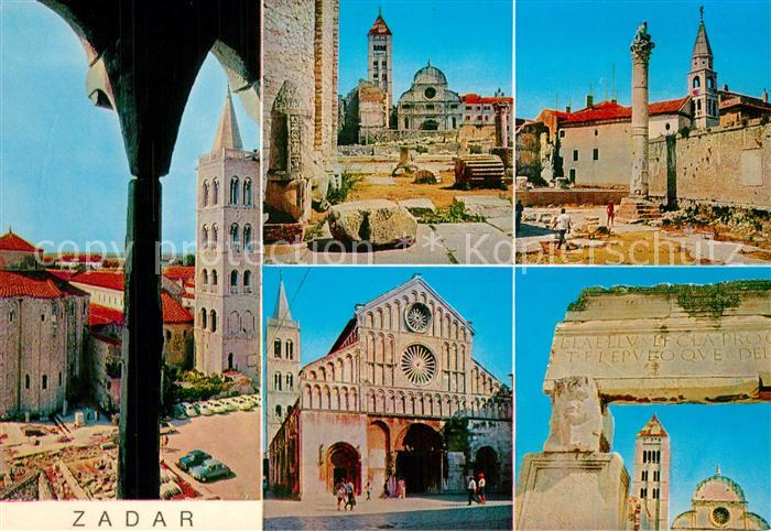 Zadar Zadra Zara Kathedrale Sehenswuerdigkeiten