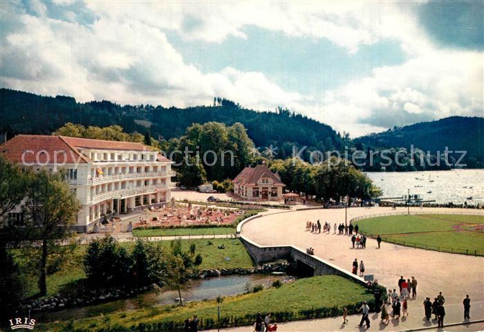 Gerardmer Vosges Seepromenade Rond point du lac