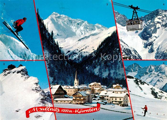 Mallnitz Kaernten Gelaendesprung Hannoverhaus Ebenegglift Ankogelbahn