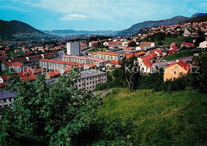 Bergen Norwegen Landas