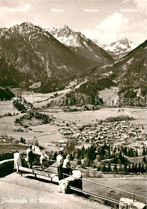 Bad Oberdorf Blick von der Jochkanzel