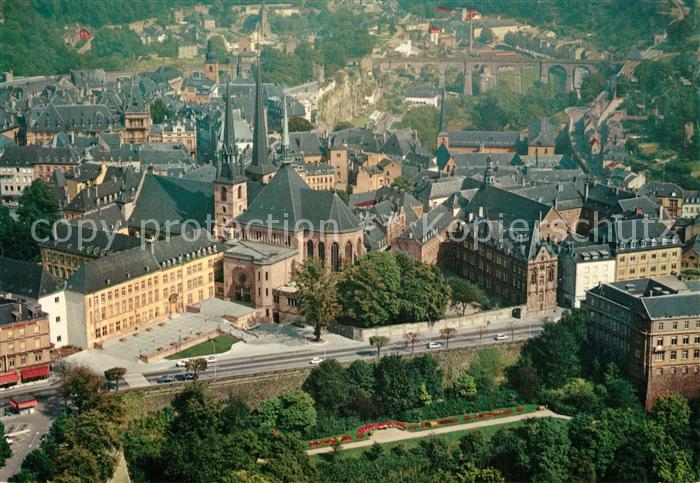LUXEMBOURG  Luxemburg Fliegeraufnahme Cathedrale