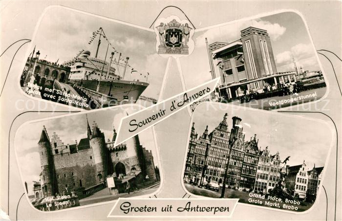 Antwerpen Anvers Steen Brabo