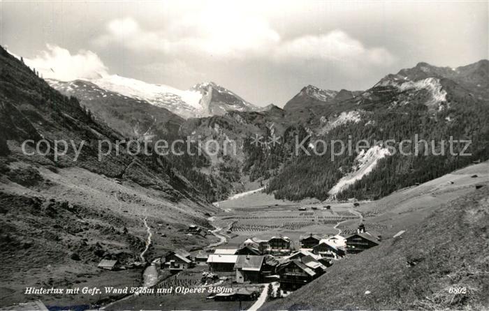 Hintertux Zillertal Gefrorene Wand