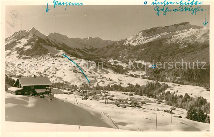 Riezlern Kleinwalsertal Vorarlberg mit Hoch Ifen