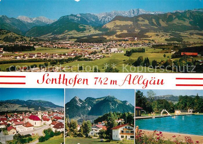 Sonthofen Oberallg Fliegeraufnahme Freibad