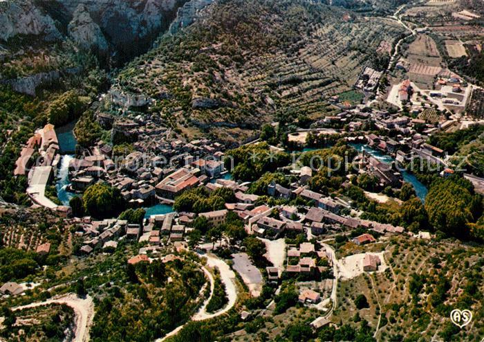 Vaucluse-Fontaine-de Fliegeraufnahme