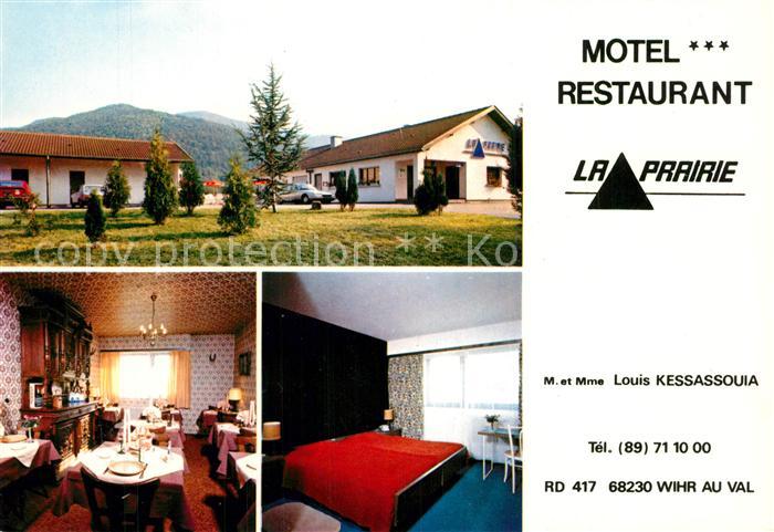 Wihr-au-Val Motel Restaurant La Prairie
