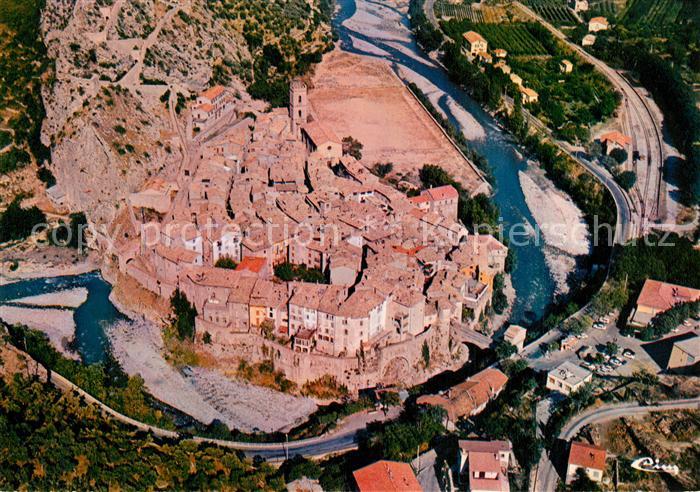 Entrevaux Fliegeraufnahme Vauban